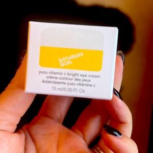 Saturday skin, vitamin C, bright eye cream